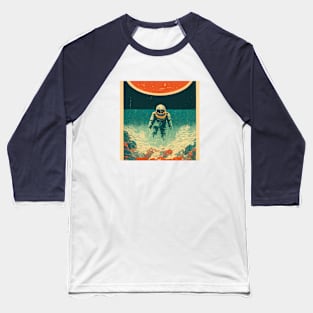 Aquatic Astronaut Baseball T-Shirt